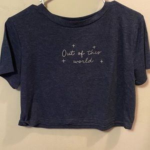 Out of this world crop top